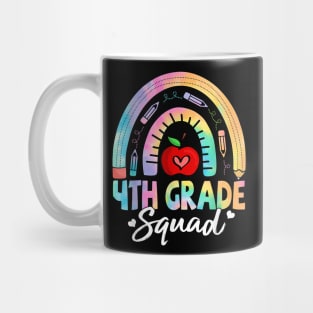 4th Grade Squad Back To School Fourth Grade Teacher Girls Mug